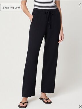 NWT J. Crew Double-gauze drawstring pant size 0T